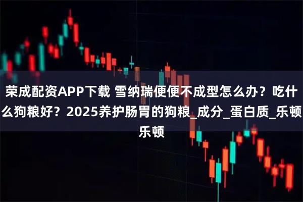荣成配资APP下载 雪纳瑞便便不成型怎么办？吃什么狗粮好？2025养护肠胃的狗粮_成分_蛋白质_乐顿
